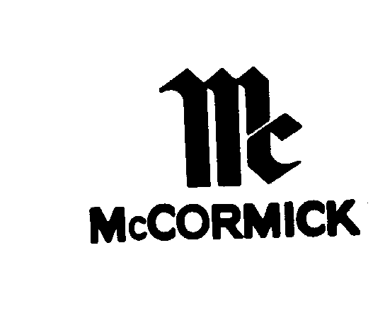 Trademark Logo MC MCCORMICK