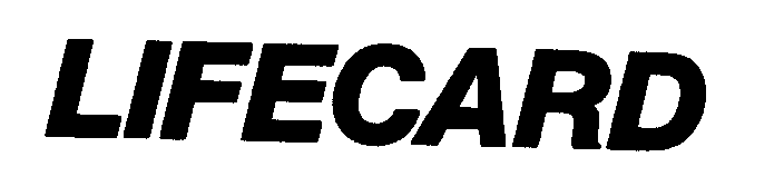 Trademark Logo LIFECARD