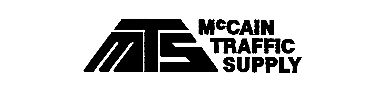 Trademark Logo MTS MCCAIN TRAFFIC SUPPLY