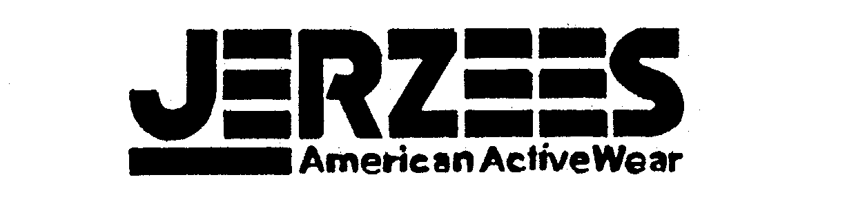Trademark Logo JERZEES AMERICAN ACTIVE WEAR