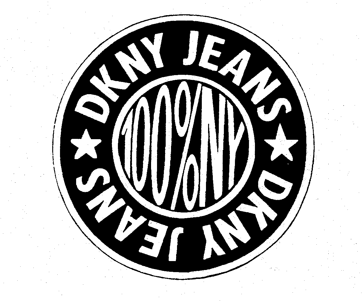 Trademark Logo DKNY JEANS 100%NY DKNY JEANS
