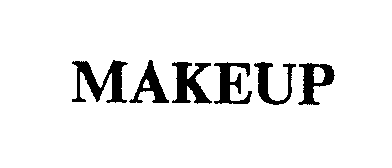 Trademark Logo MAKEUP