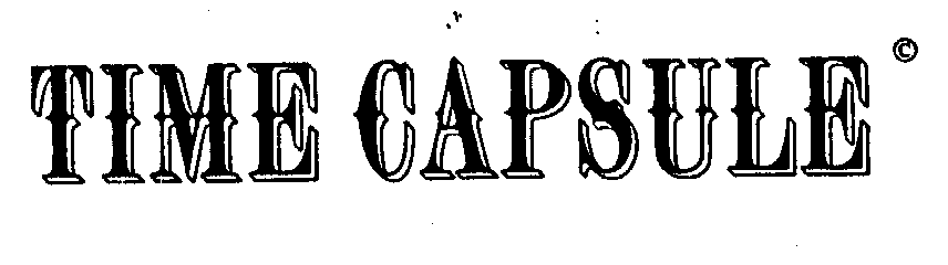 Trademark Logo TIME CAPSULE