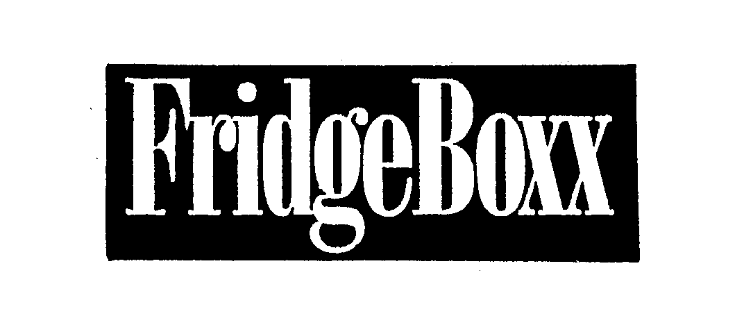 Trademark Logo FRIDGEBOXX