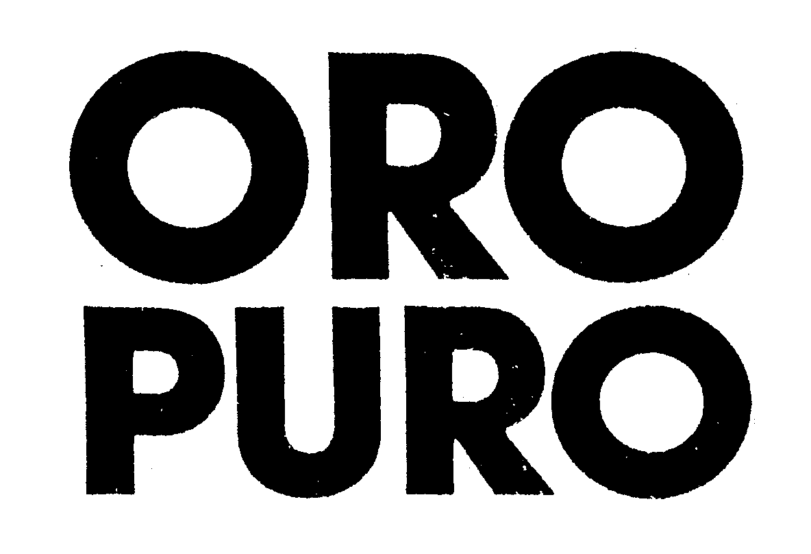 Trademark Logo ORO PURO