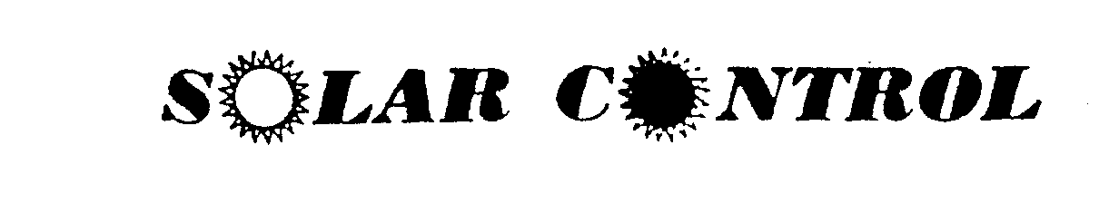 Trademark Logo SOLAR CONTROL