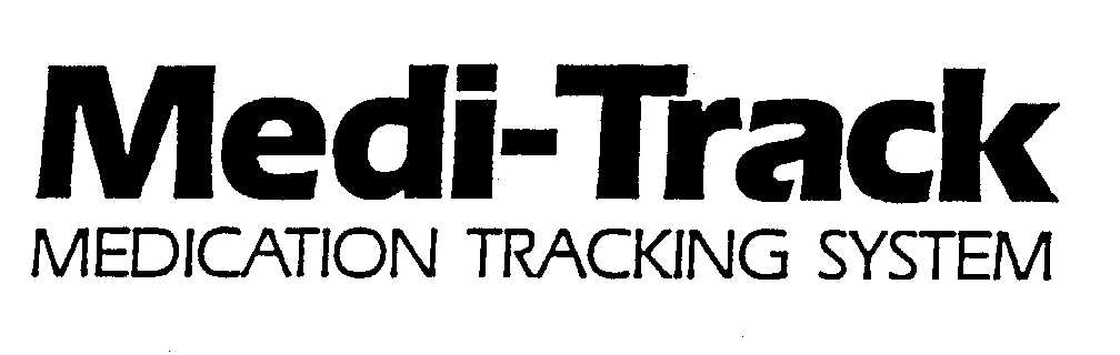  MEDI-TRACK MEDICATION TRACKING SYSTEM