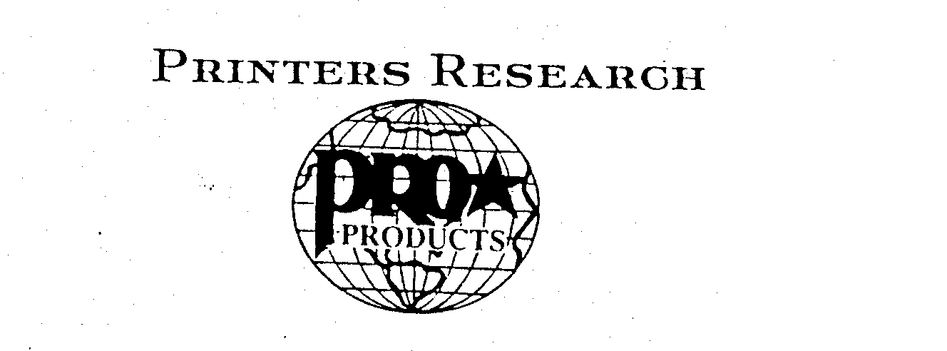  PRINTERS RESEARCH PRO PRODUCTS
