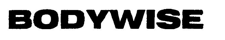 Trademark Logo BODYWISE