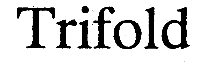 Trademark Logo TRIFOLD