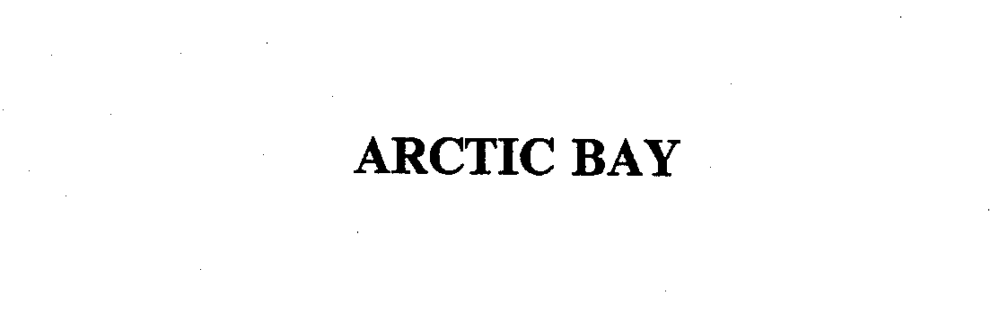 Trademark Logo ARCTIC BAY