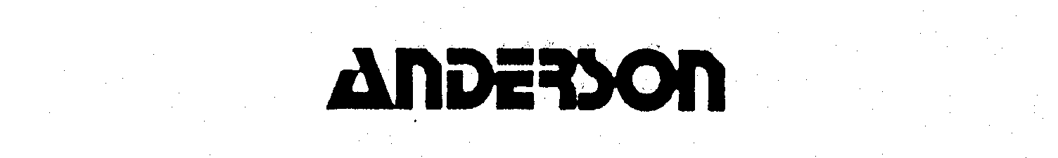 Trademark Logo ANDERSON