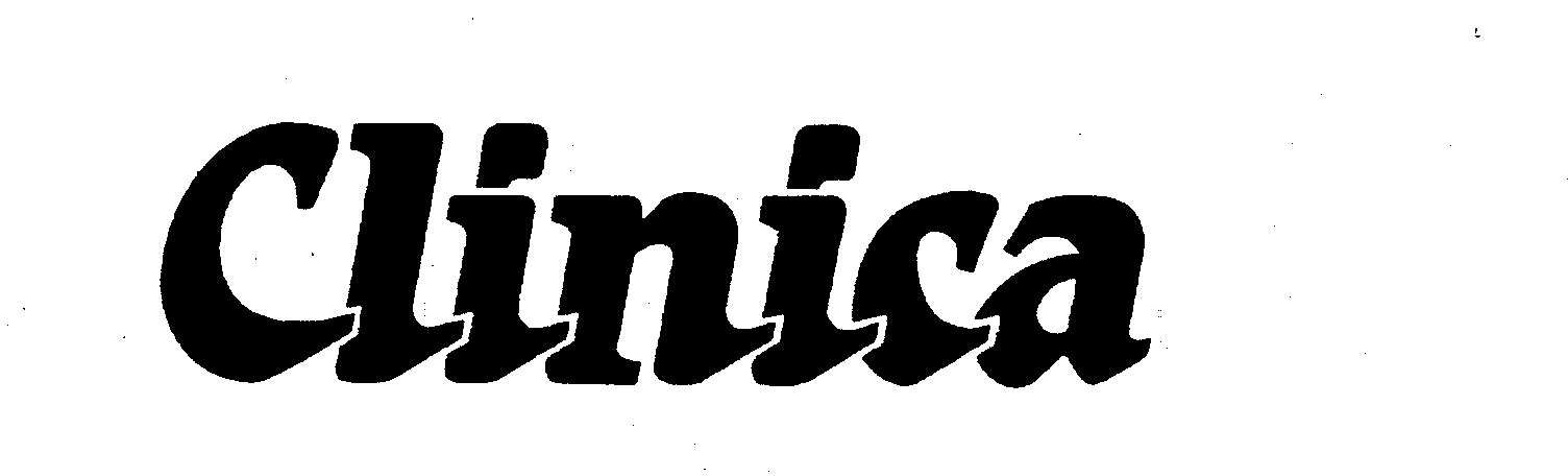 Trademark Logo CLINICA
