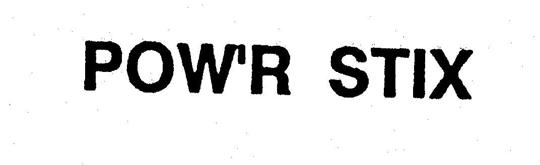 Trademark Logo POW'R STIX