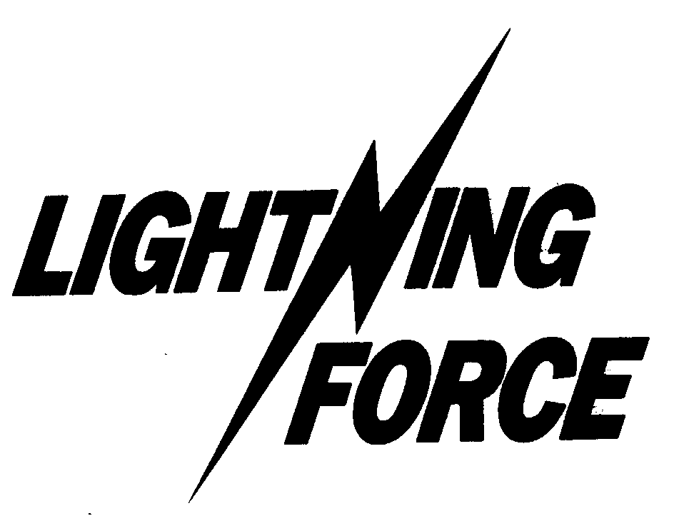 Trademark Logo LIGHTNING FORCE