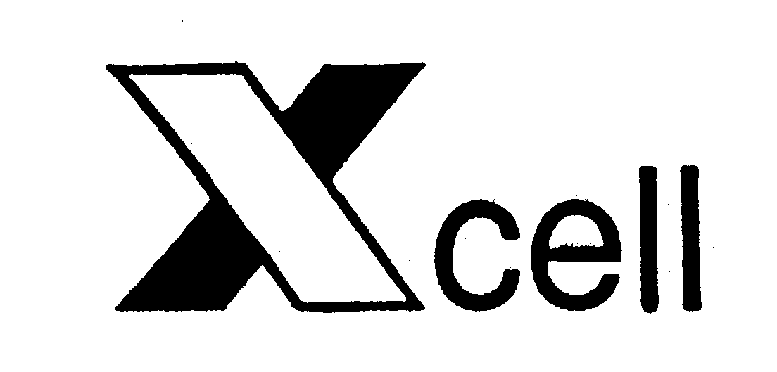 Trademark Logo X CELL