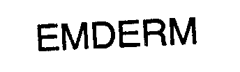 Trademark Logo EMDERM
