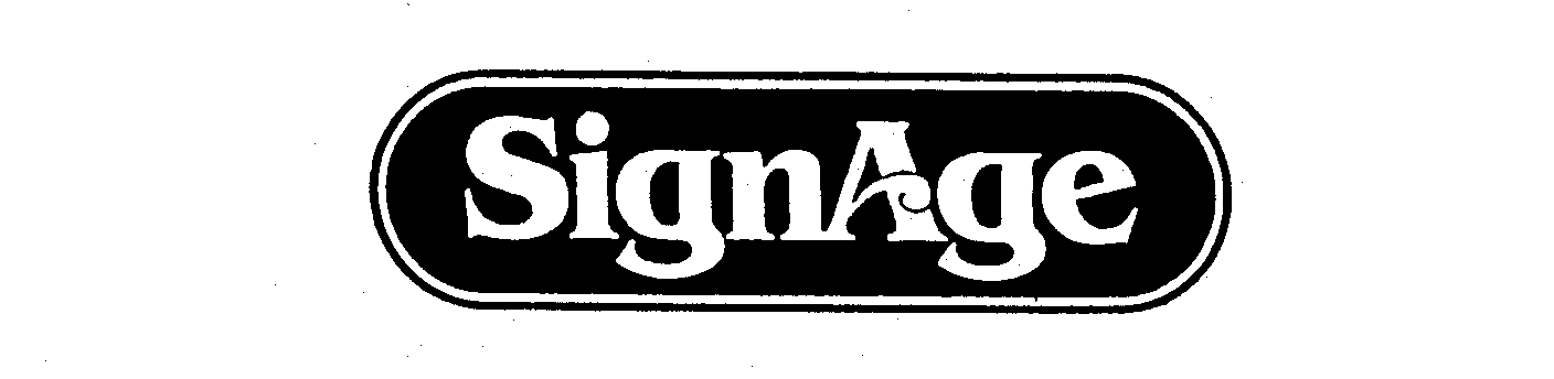 Trademark Logo SIGNAGE
