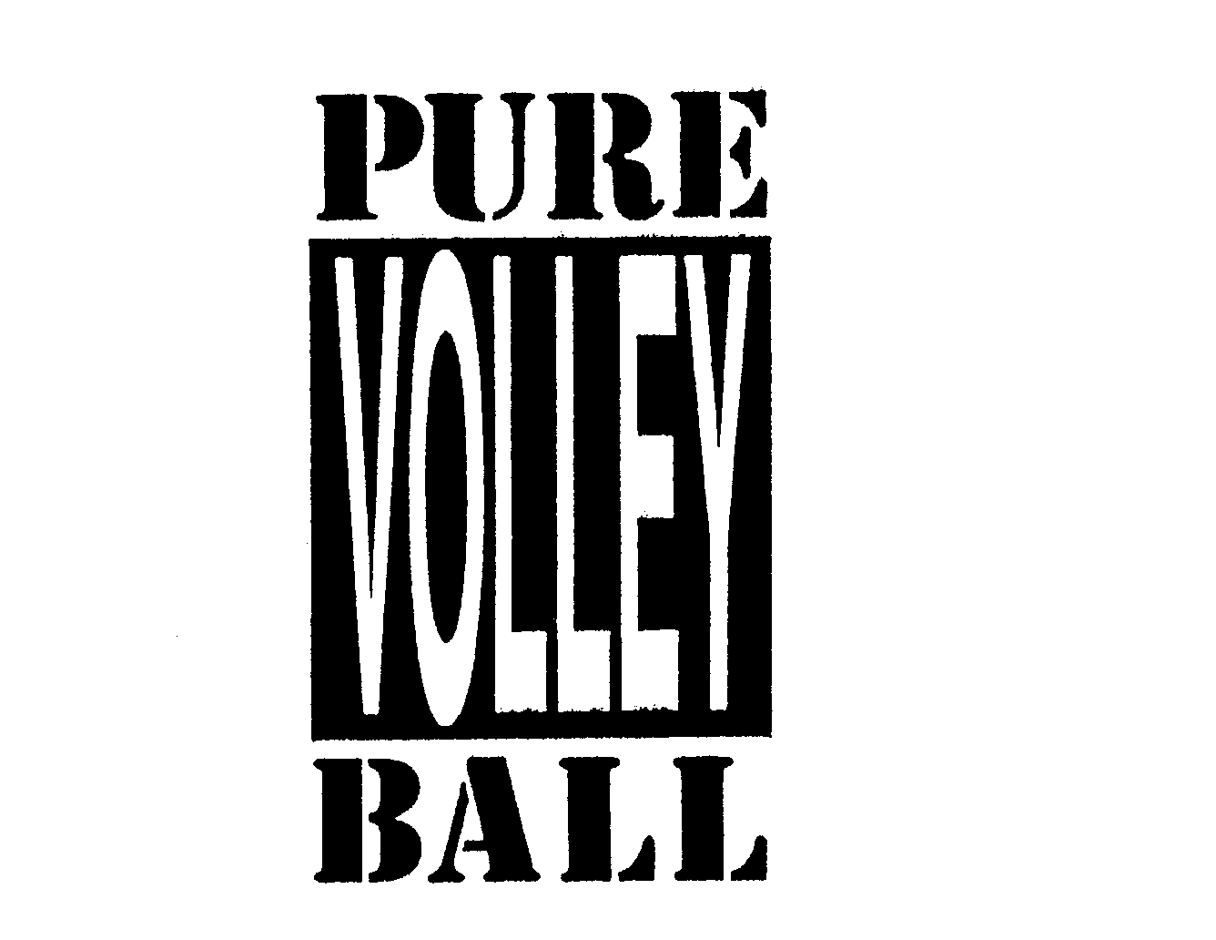 Trademark Logo PURE VOLLEYBALL
