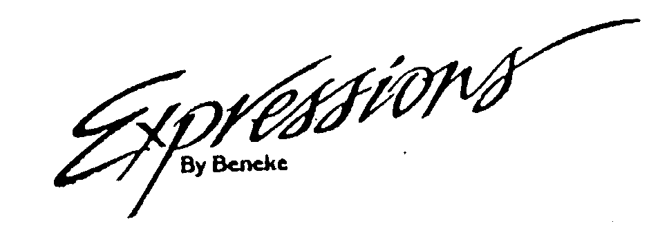 Trademark Logo EXPRESSIONS BY BENEKE