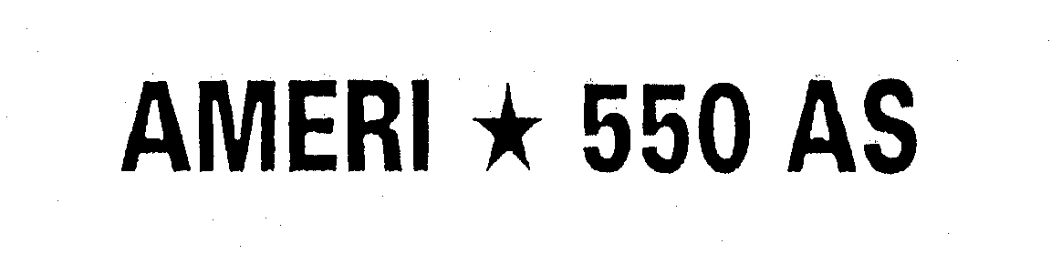 Trademark Logo AMERI 550 AS