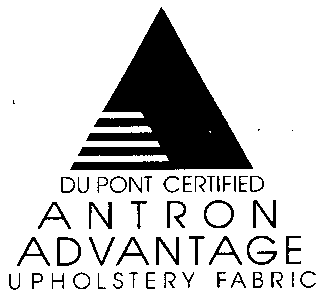Trademark Logo DU PONT CERTIFIED ANTRON ADVANTAGE UPHOLSTERY FABRIC