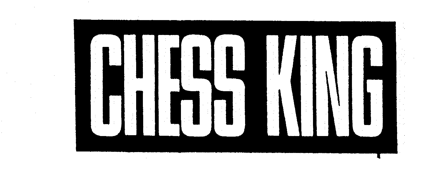 Trademark Logo CHESS KING