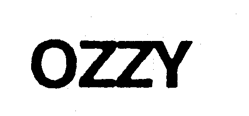 Trademark Logo OZZY
