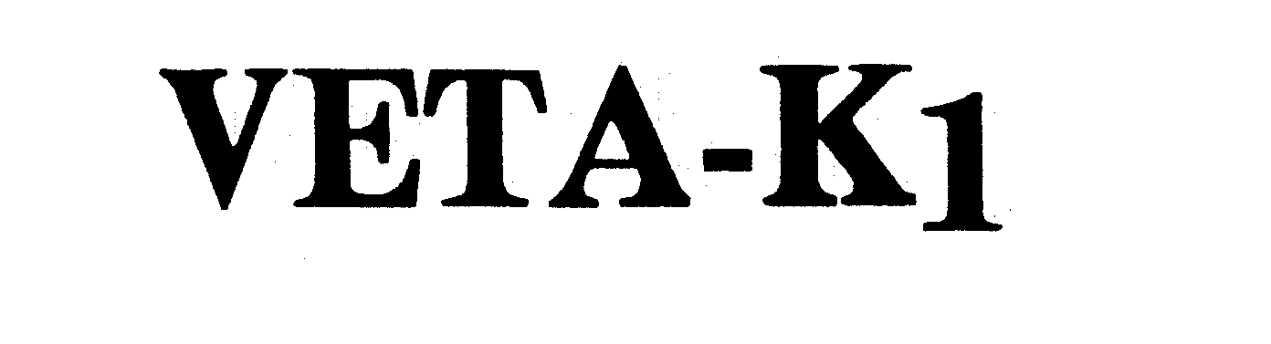 Trademark Logo VETA-K1