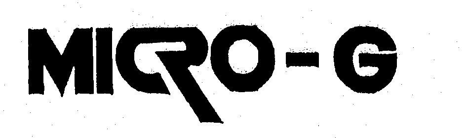 Trademark Logo MICRO-G
