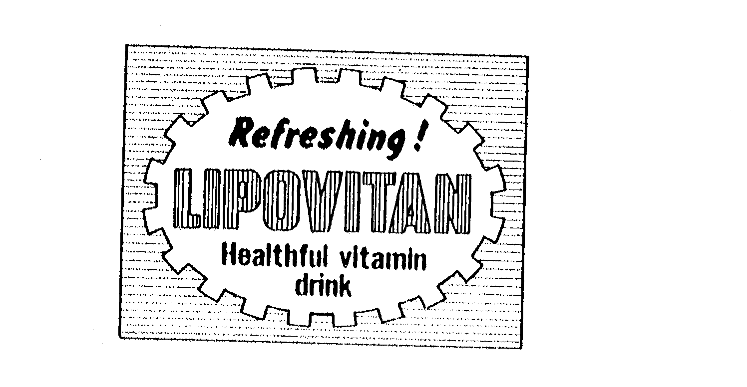  REFRESHING! LIPOVITAN HEALTHFUL VITAMINDRINK