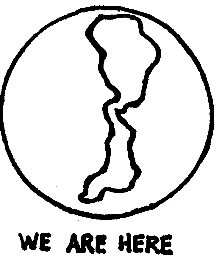 Trademark Logo WE ARE HERE