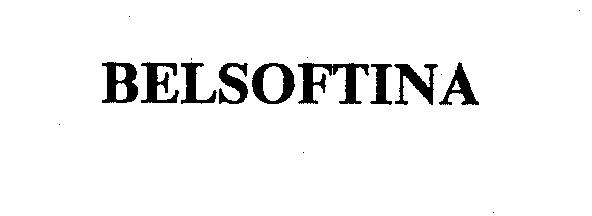Trademark Logo BELSOFTINA