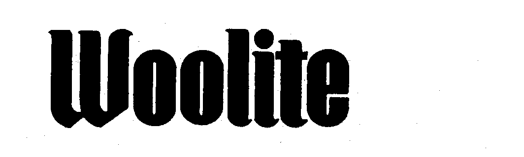 Trademark Logo WOOLITE