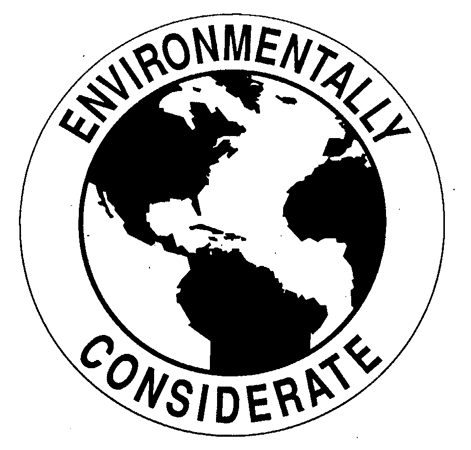 Trademark Logo ENVIRONMENTALLY CONSIDERATE