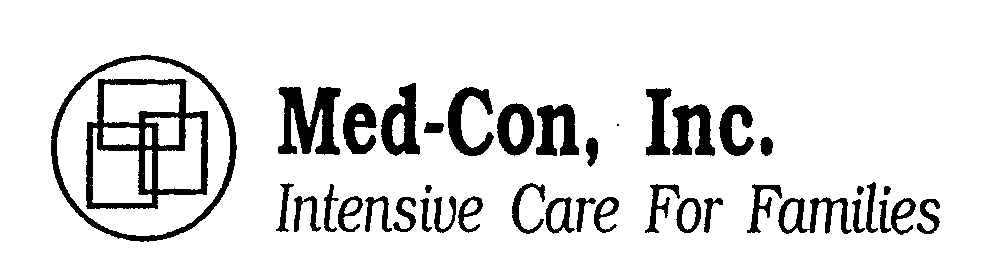 Trademark Logo MED-CON, INC. INTENSIVE CARE FOR FAMILIES