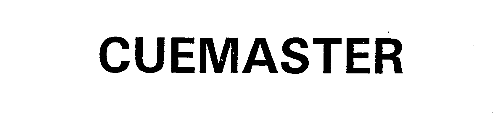 Trademark Logo CUEMASTER