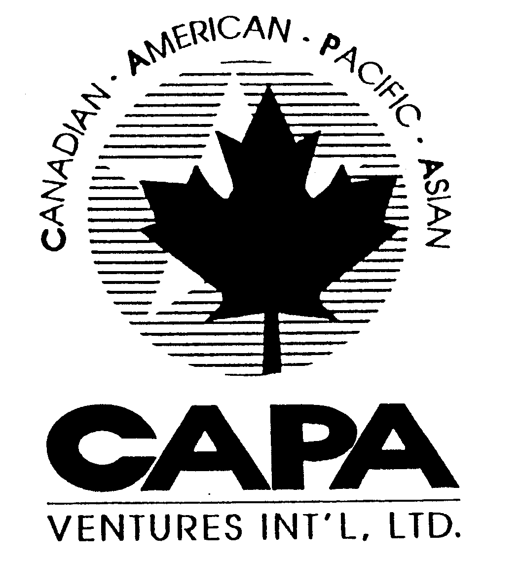 Trademark Logo CANADIAN AMERICAN PACIFIC ASIAN CAPA VENTURES INT'L, LTD.