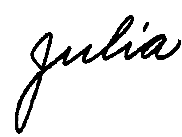 Trademark Logo JULIA