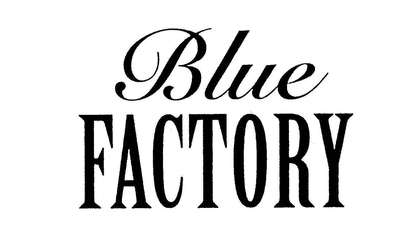 Trademark Logo BLUE FACTORY