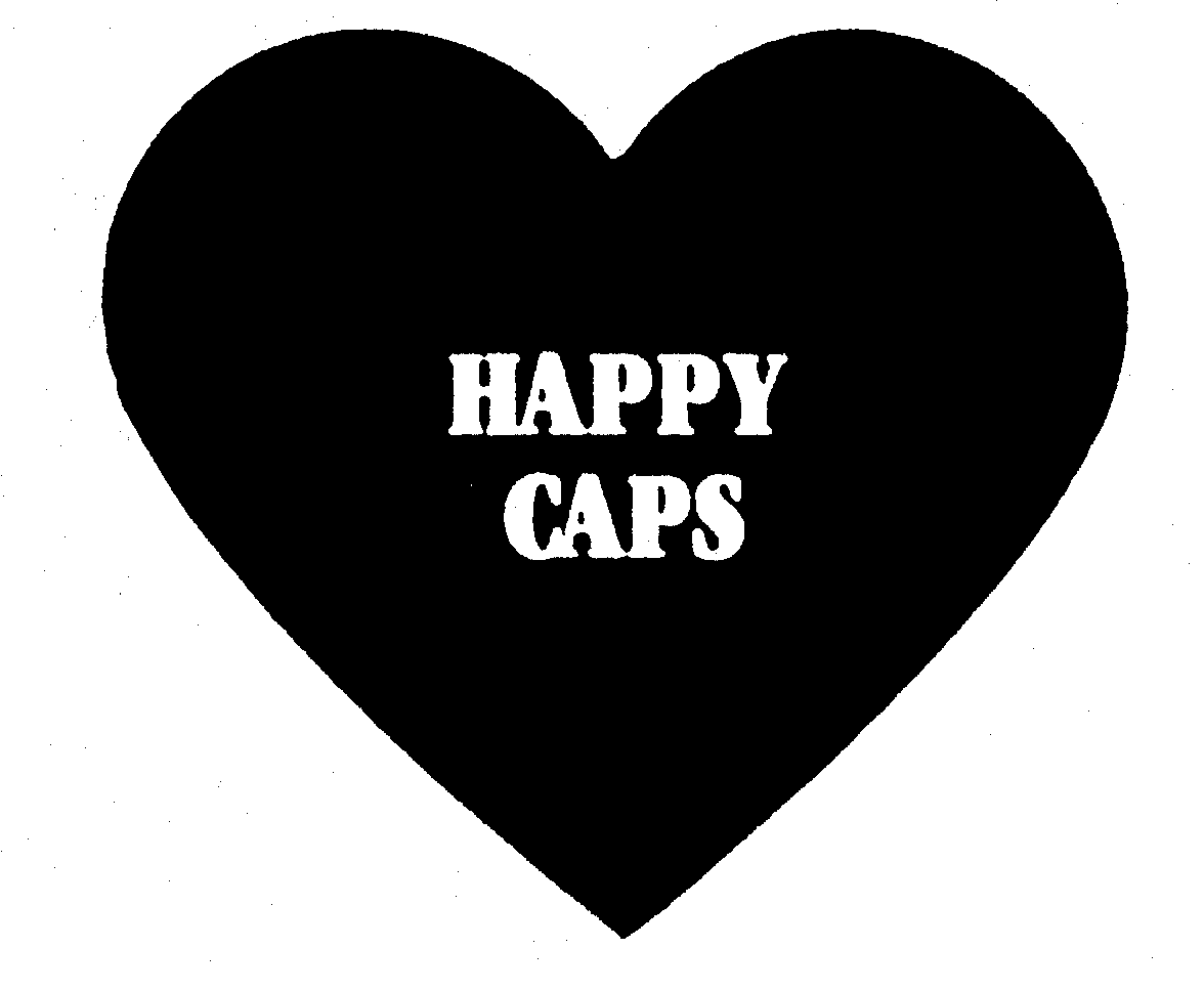 Trademark Logo HAPPY CAPS