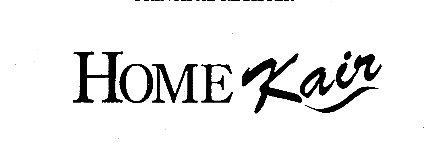 Trademark Logo HOME KAIR