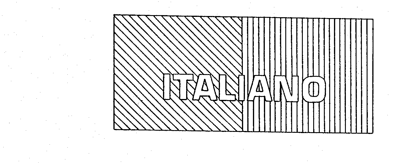 Trademark Logo ITALIANO