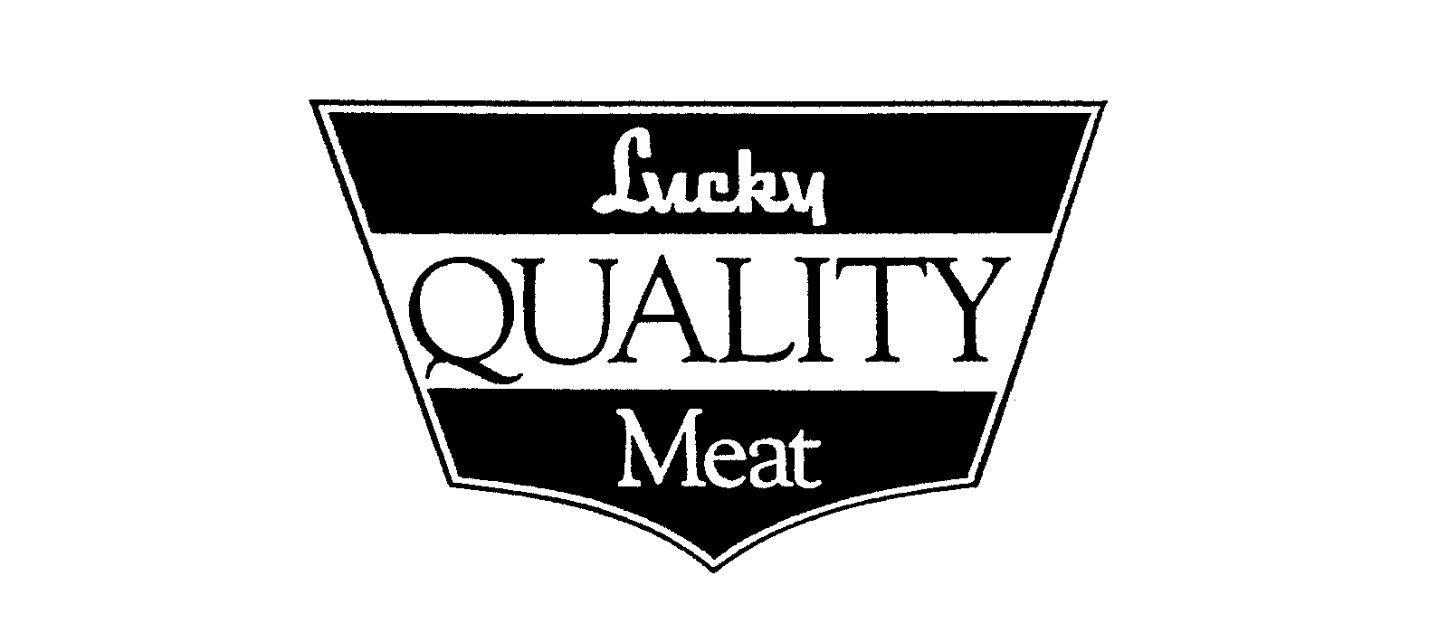 Trademark Logo LUCKY QUALITY MEAT