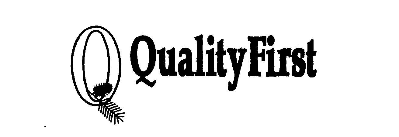 Trademark Logo Q QUALITY FIRST