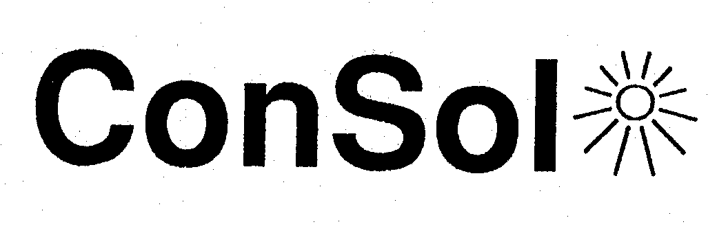 Trademark Logo CONSOL
