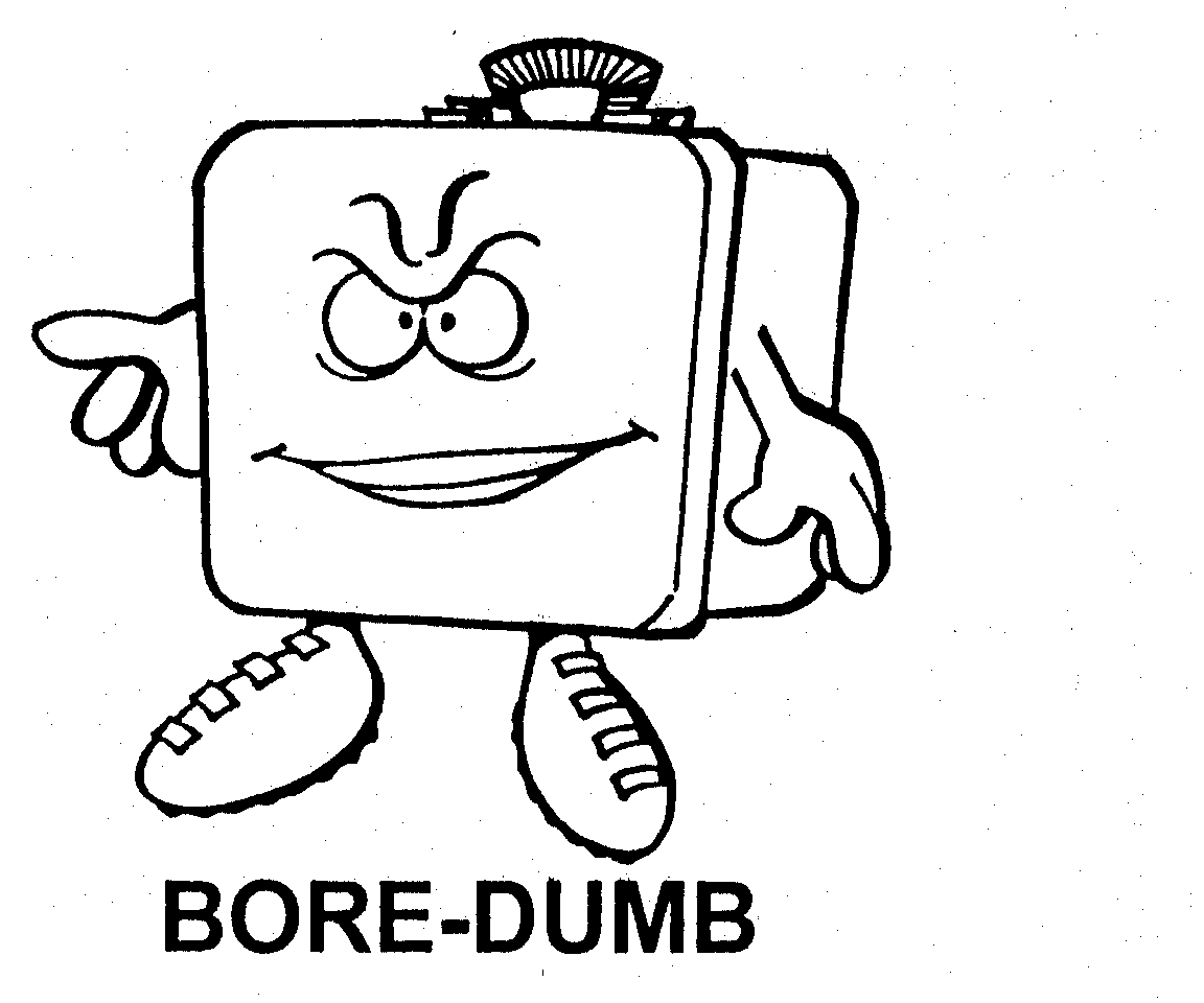 Trademark Logo BORE-DUMB