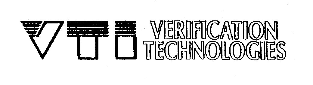  VTI VERIFICATION TECHNOLOGIES