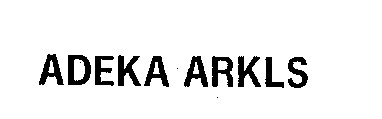  ADEKA ARKLS