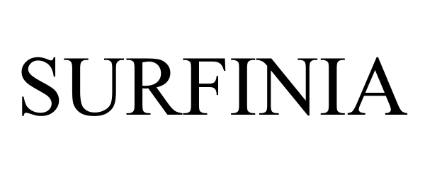 Trademark Logo SURFINIA